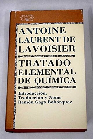 Lavoisier. Tratado elemental de química