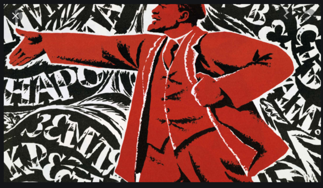 Lenin led a Russian Revolution