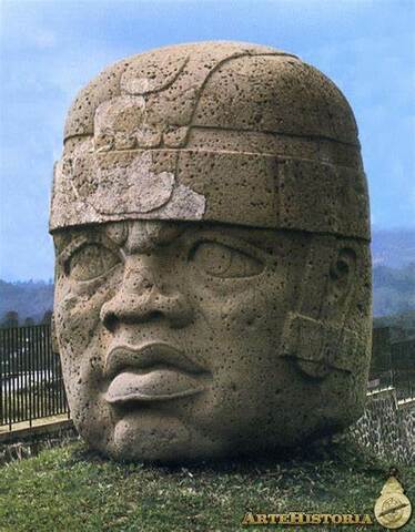 OLMEC CULTURE ARISES IN SOUTH AMERICA