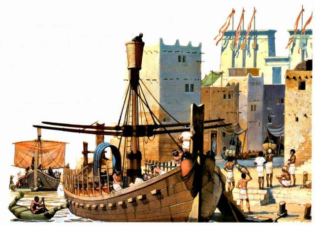 Llegan los Fenicios (primeros mercaderes)