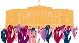 Timeline: Demokratiet fra 1814 til i dag