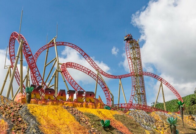 I knew to Parque del Cafe in Montenegro, Quindio.