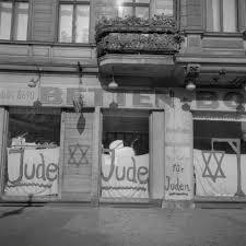 kristallnacht/"night of broken glass"