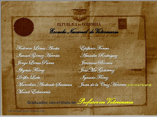 Primeros egresados Colombia