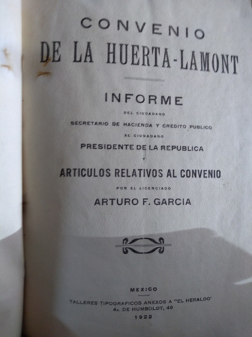 Tratado De La Huerta - Lamont