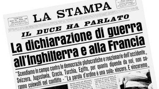 L'Italia entra in guerra