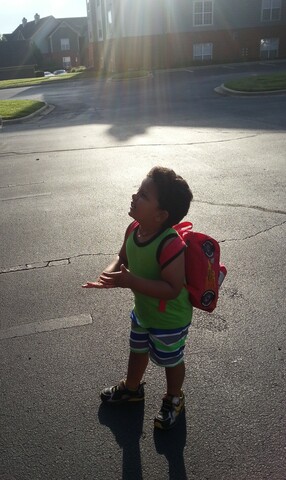 My first day of school