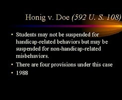Honig V. Doe