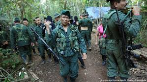 The guerrillas are started by the liberals