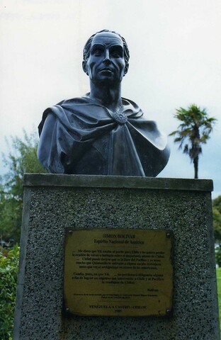 Simon Bolivar arrives at Merida, Venezuela