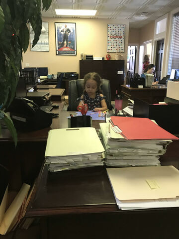 The time I went to work with my mom