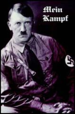 Mein Kampf is written