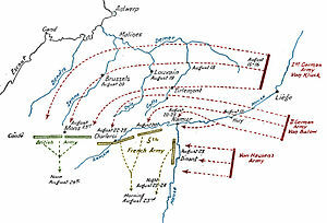 Alemanya conquereix a Bèlgica