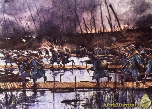 Les tropes franceses es neguen a anar a la primera línia