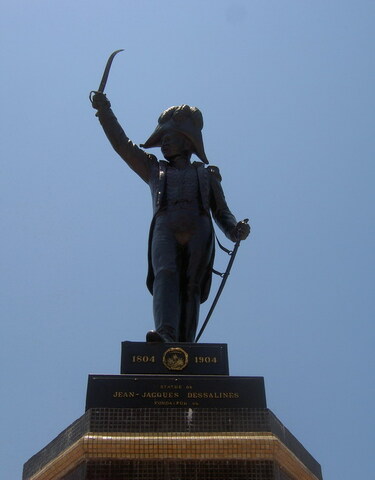 L’Ouverture put in prison by the French with the help of Jean-Jacques Dessalines