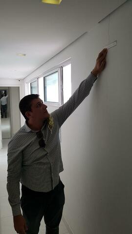 Visita cortesia engenheiro perito contratado pelo condomínio