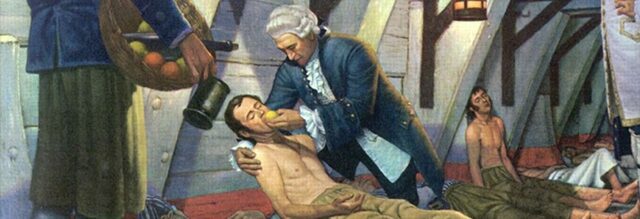 Etiología del escorbuto (James Lind)