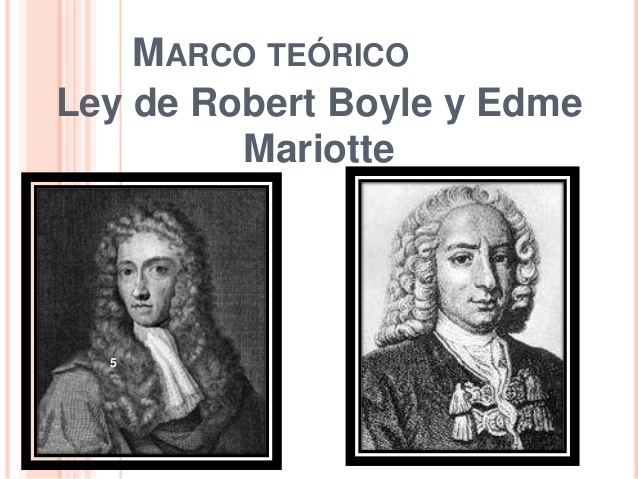Robert Boyle y Edme Mariotte