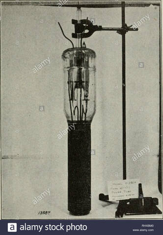 Tube with electricity beam