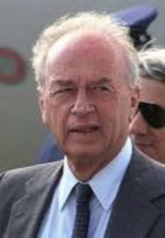 Israeli Prime Minister Yitzhak Rabin Assasinated