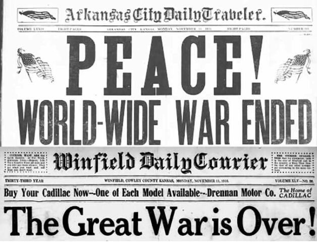 ARMISTICE The END of WW I