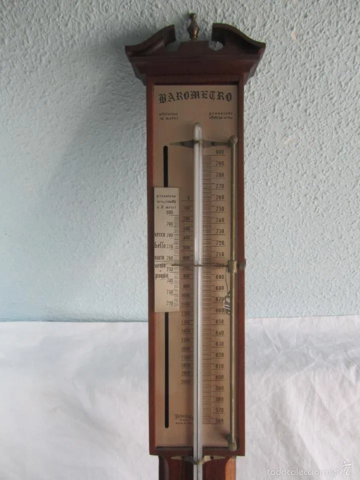 Invento del barómetro de mercurio