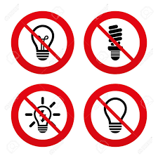 Prohibición de lámparas