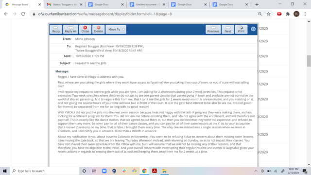 Marie>Reggie OFW "You can pay for swim lessons"