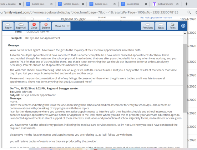 Marie>Reggie OFW (confession of canceling Reggie's appointment due to her work schedule