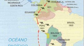 Timeline: Independencia de las colonias latinoamericanas