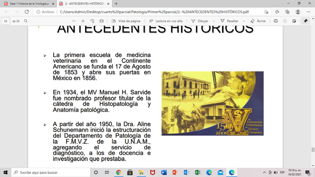 Primera escuela de medicina veterinaria