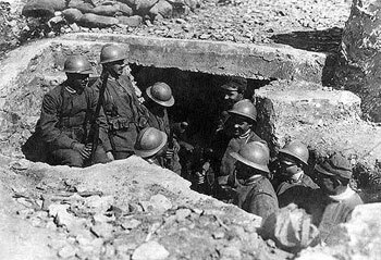 Francesi e Inglesi respingono i tedeschi