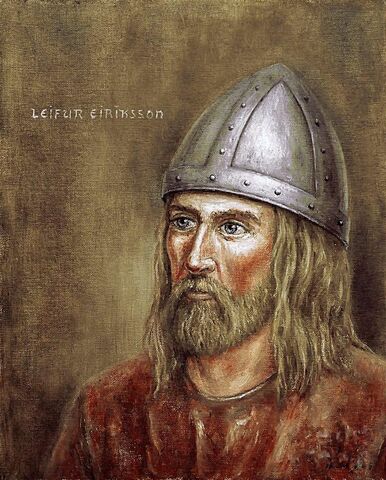 Leif Erikson first European to land to North America