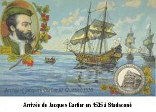 Prend possession du Canada au nom du roi de France