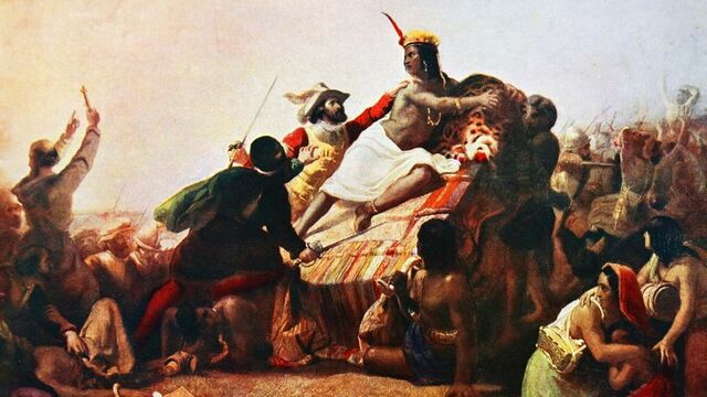 Conquête de l'empire inca