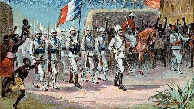 La fondation de la colonie française