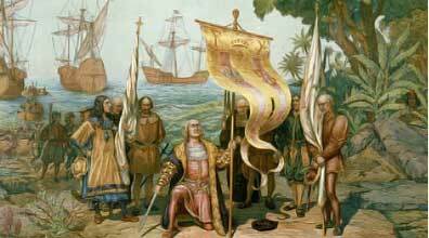 Découverte de Cuba et des île Bahamas