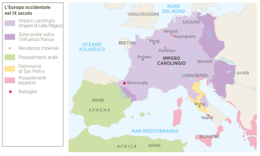 La fine dell' impero carolingio
