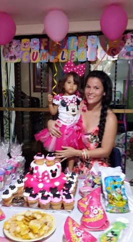 My 2nd Birthday with my mom in Colombia