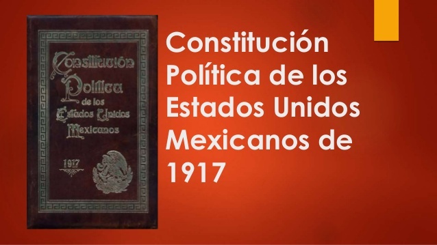 La constitución de 1917 como rectoría económica.