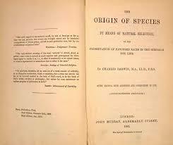Obra L'origen de les espècies.