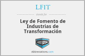 Ley de industrias de transformación