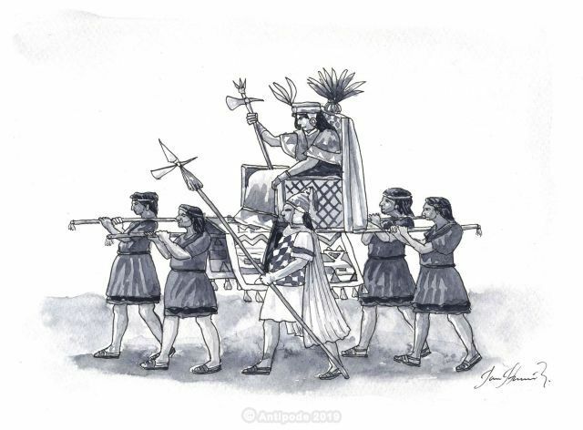 La conquête de l'empire inca au Pérou