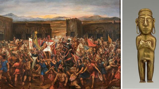 François Pizarre veut mettre la main sur les richesses des Incas.