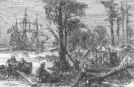 Fondation de la colonie de Virginie par John Smith