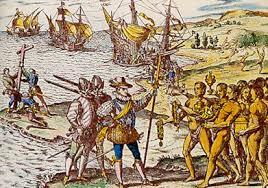 Christophe Colomb découvre Cuba et les îles Bahamas