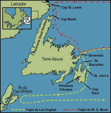 Exploration des côtes de Terre-Neuve et Labradors