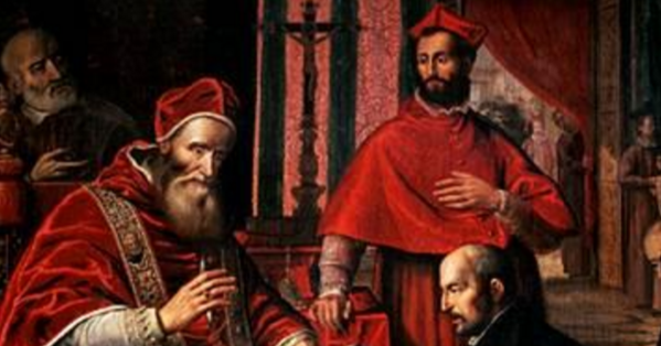Creó junto Paulo III, la Compañía de Jesús