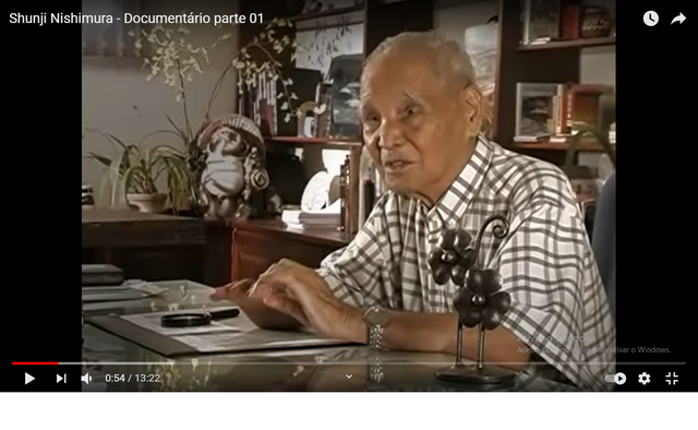 Testemunhos orais- Shunji Nishimura