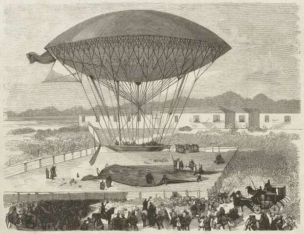 The airship